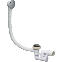 Wirquin vonios sifonas su Quick-Clac  1300mm, DN40, 60 l/min,  chromas