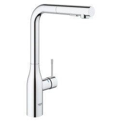 Grohe Essence virtuvinis maišytuvas su ištraukiamu dušiuku, chromas