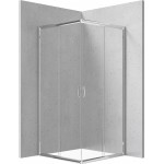 Dušo kabina FUNKIA 80x80 cm - chromas - KYC_042K
