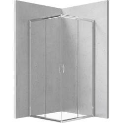 Dušo kabina FUNKIA 80x80 cm - chromas - KYC_042K