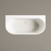 Laisvai pastatoma vonia PAA Deco Wall 1660x810 iš SilkStone medžiagos