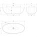Laisvai pastatoma lieto akmens vonia Omnires SHELL M+ SHELLWWBP