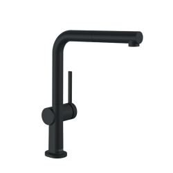 Hansgrohe Talis M54 plautuvės maišytuvas, su ištraukiamu dušeliu, juodas matinis
