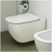Siauro WC rėmo ir pakabinamos klozeto Ideal Standard Tesi Aquablade komplektas Siauro WC rėmo ir pakabinamos klozeto Ideal Standard Tesi Aquablade komplektas