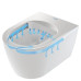 Potinkinio WC rėmo Tece ir klozeto Duravit ME by Starck Compact Rimless komplektas