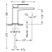 Praustuvo maišytuvas Tres Slim Exclusive 202.103.01 chromo Praustuvo maišytuvas Tres Slim Exclusive 202.103.01 chromo
