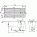 Vonia VILLEROY & BOCH Oberon 170x75 cm 