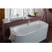 Villeroy&Boch glaudžiama prie sienos vonia Oberon 2.0 Duo 1800x800 mm su panele balta Quaryl®