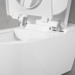 Pakabinamas unitazas su elektronine bidė funkcija Villeroy & Boch ViClean I-110 V0E100R1