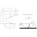 Villeroy & Boch Loop & Friends Square asimetrinė vonia 175x135 cm, dešinė Villeroy & Boch Loop & Friends Square asimetrinė vonia 175x135 cm, dešinė