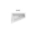 Villeroy & Boch Loop & Friends Square asimetrinė vonia 175x135 cm, dešinė Villeroy & Boch Loop & Friends Square asimetrinė vonia 175x135 cm, dešinė