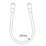 Ideal Standard dušo žarna 1750 mm