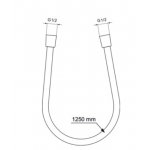 Ideal Standard dušo žarna 1250 mm