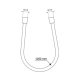 Ideal Standard dušo žarna 1250 mm