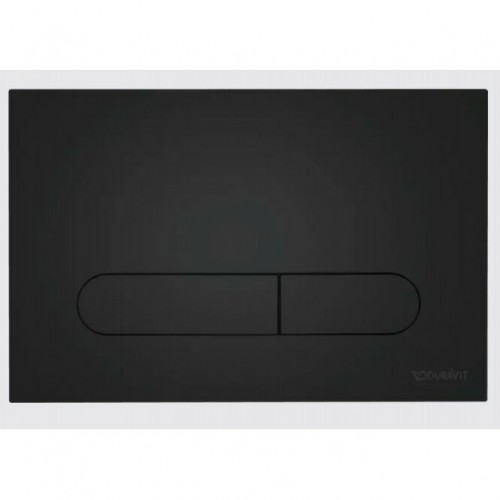 Juodos spalvos Duravit mygtukas WC RĖMUI DURASYSTEM BETA 100 Juodos spalvos Duravit mygtukas WC RĖMUI DURASYSTEM BETA 100
