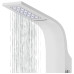 Dušo panelė Corsan Kaskada LED, aliuminė, su maišytuvu, baltos spalvos, A014MWHLED Dušo panelė Corsan Kaskada LED, aliuminė, su maišytuvu, baltos spalvos, A014MWHLED