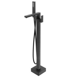 Laisvai pastatomas vonios maišytuvas Corsan Ango CMB3020, grafito (gunmetal) spalvos, CMB3020GM