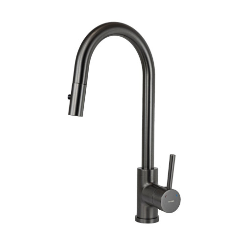 Virtuvinis maišytuvas Corsan Lugo CMB7563, su ištraukiamu snapu, grafito (gunmetal) spalvos, CMB7563GM Virtuvinis maišytuvas Corsan Lugo CMB7563, su ištraukiamu snapu, grafito (gunmetal) spalvos, CMB7563GM