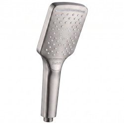 Rankinis dušas Corsan Vilo CMP003, 3 funkcijų, šlifuoto plieno spalvos, CMP003BSL Rankinis dušas Corsan Vilo CMP003, 3 funkcijų, šlifuoto plieno spalvos, CMP003BSL
