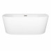 Prie sienos glaudžiama vonia Corsan Mono E029 Slim, 170 cm, su šlifuoto plieno spalvos klik-klak dugno vožtuvu, E029XLSBSL Prie sienos glaudžiama vonia Corsan Mono E029 Slim, 170 cm, su šlifuoto plieno spalvos klik-klak dugno vožtuvu, E029XLSBSL