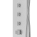 Dušo panelė Corsan Neo, iš nerūdijančio plieno, su termostatu, sidabro spalvos, S060TSL Dušo panelė Corsan Neo, iš nerūdijančio plieno, su termostatu, sidabro spalvos, S060TSL