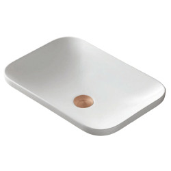 Į stalviršį įleidžiamas praustuvas Corsan Intero UC5696, stačiakampis, 60x37x14,5 cm, su šlifuoto aukso spalvos klik-klak dugno vožtuvu, UC5696BGL Į stalviršį įleidžiamas praustuvas Corsan Intero UC5696, stačiakampis, 60x37x14,5 cm, su šlifuoto aukso spalvos klik-klak dugno vožtuvu, UC5696BGL