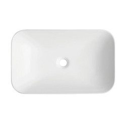 Į stalviršį įleidžiamas praustuvas Corsan Intero UC5696, stačiakampis, 60x37x14,5 cm, su grafito (gunmetal) spalvos klik-klak dugno vožtuvu, UC5696GM Į stalviršį įleidžiamas praustuvas Corsan Intero UC5696, stačiakampis, 60x37x14,5 cm, su grafito (gunmetal) spalvos klik-klak dugno vožtuvu, UC5696GM
