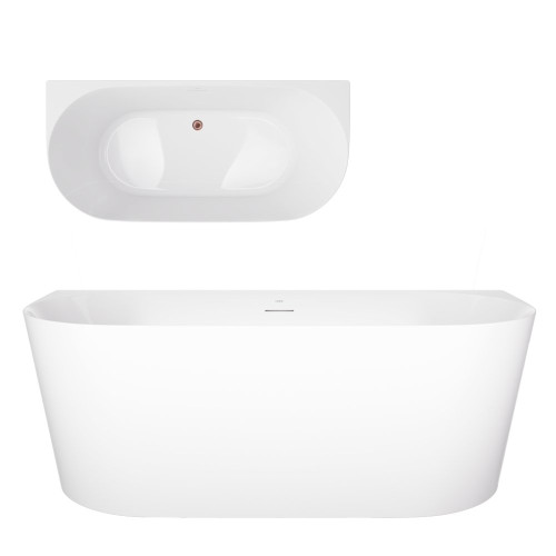 Prie sienos glaudžiama vonia Corsan Mono V029 Slim, su plyšiniu persipylimu, 160 cm, su rožinio aukso spalvos klik-klak dugno vožtuvu, V029LSRG Prie sienos glaudžiama vonia Corsan Mono V029 Slim, su plyšiniu persipylimu, 160 cm, su rožinio aukso spalvos klik-klak dugno vožtuvu, V029LSRG