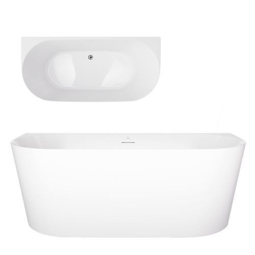 Prie sienos glaudžiama vonia Corsan Mono V029 Slim, su plyšiniu persipylimu, 170 cm, su šlifuoto plieno spalvos klik-klak dugno vožtuvu, V029XLSBSL Prie sienos glaudžiama vonia Corsan Mono V029 Slim, su plyšiniu persipylimu, 170 cm, su šlifuoto plieno spalvos klik-klak dugno vožtuvu, V029XLSBSL