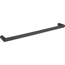 Sieninis rankšluosčių laikiklis Deante Round, 60 cm, juoda, ADR_N621 Sieninis rankšluosčių laikiklis Deante Round, 60 cm, juoda, ADR_N621