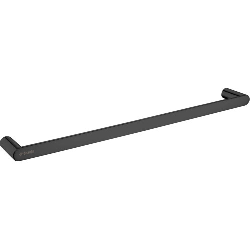 Sieninis rankšluosčių laikiklis Deante Round, 60 cm, juoda, ADR_N621 Sieninis rankšluosčių laikiklis Deante Round, 60 cm, juoda, ADR_N621