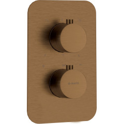 Išorinė termostatinio BOX dalis Deante Therm, šlifuota bronza, BXY_CEBT Išorinė termostatinio BOX dalis Deante Therm, šlifuota bronza, BXY_CEBT