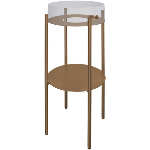 Pastatoma vonios konsolė Deante Silia, šlifuota bronza, CKS_C36A Pastatoma vonios konsolė Deante Silia, šlifuota bronza, CKS_C36A