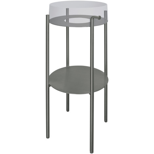 Pastatoma vonios konsolė Deante Silia, titanas, CKS_D36A