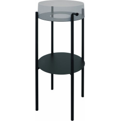 Pastatoma vonios konsolė Deante Silia, juoda, CKS_N36A Pastatoma vonios konsolė Deante Silia, juoda, CKS_N36A