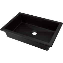 Granitinis praustuvas Deante Correo, montuojamas po stalviršiu / įleidžiamas, juoda, CQR_NU5U Granitinis praustuvas Deante Correo, montuojamas po stalviršiu / įleidžiamas, juoda, CQR_NU5U