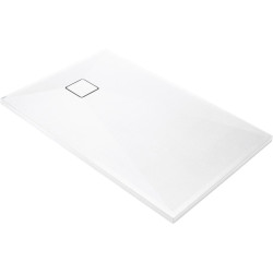 Granitinis stačiakampis dušo padėklas Deante Correo, 90x70 cm, alebastras, KQR_A71B