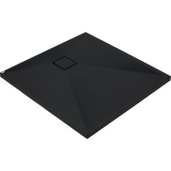 Granitinis kvadratinis dušo padėklas Deante Correo, 80x80 cm, juoda, KQR_N42B Granitinis kvadratinis dušo padėklas Deante Correo, 80x80 cm, juoda, KQR_N42B