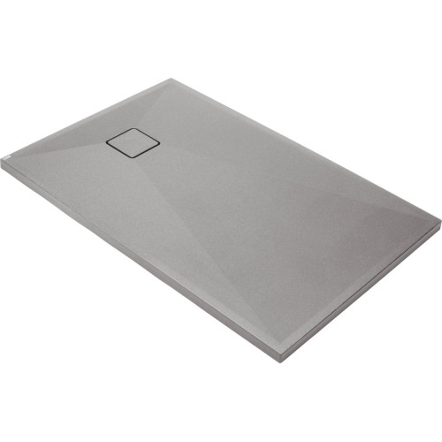 Granitinis stačiakampis dušo padėklas Deante Correo, 120x90 cm, pilka metalik, KQR_S43B Granitinis stačiakampis dušo padėklas Deante Correo, 120x90 cm, pilka metalik, KQR_S43B
