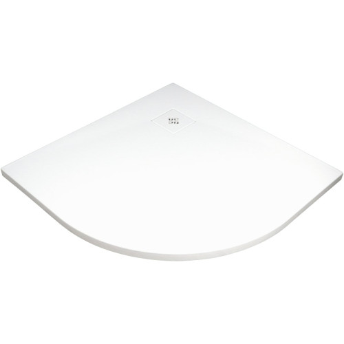 Akrilinis pusapvalis dušo padėklas Deante Silia, 90x90 cm, balta, KSPA00909B Akrilinis pusapvalis dušo padėklas Deante Silia, 90x90 cm, balta, KSPA00909B