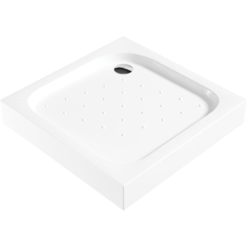 Akrilinis kvadratinis dušo padėklas Deante Funkia, 90x90 cm, balta, KTC_041B Akrilinis kvadratinis dušo padėklas Deante Funkia, 90x90 cm, balta, KTC_041B