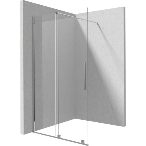 Stumdoma walk-in dušo sienelė Deante Prizma, 120 cm, chromas, KTJ_032R Stumdoma walk-in dušo sienelė Deante Prizma, 120 cm, chromas, KTJ_032R