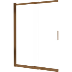 Vonios sienelė Deante Prizma, 100x140 cm, šlifuota bronza, KTJ_C73R Vonios sienelė Deante Prizma, 100x140 cm, šlifuota bronza, KTJ_C73R