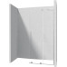 Stumdoma walk-in dušo sienelė Deante Prizma, 100 cm, šlifuotas plienas, KTJ_F30R Stumdoma walk-in dušo sienelė Deante Prizma, 100 cm, šlifuotas plienas, KTJ_F30R