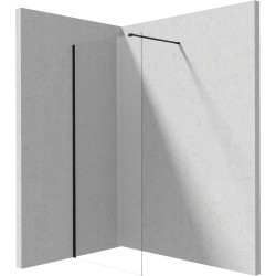Walk-in dušo sienelė Deante Prizma, 70 cm, juoda, KTJ_N37P Walk-in dušo sienelė Deante Prizma, 70 cm, juoda, KTJ_N37P