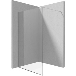 Dušo sienelė / walk-in Deante Kerria Plus, Kerria Plus sistema, 140 cm, chromas, KTS_034P Dušo sienelė / walk-in Deante Kerria Plus, Kerria Plus sistema, 140 cm, chromas, KTS_034P