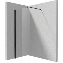 Dušo sienelė / walk-in Deante Kerria Plus, Kerria Plus sistema, 80 cm, juoda, KTS_N38P Dušo sienelė / walk-in Deante Kerria Plus, Kerria Plus sistema, 80 cm, juoda, KTS_N38P