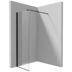 Dušo sienelė / walk-in Deante Kerria Plus, Kerria Plus sistema, 60 cm, juoda, KTS_N86P Dušo sienelė / walk-in Deante Kerria Plus, Kerria Plus sistema, 60 cm, juoda, KTS_N86P