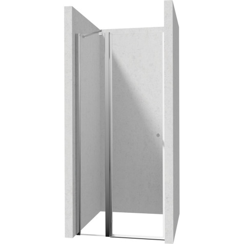 Varstomos dušo durys Deante Kerria Plus, 100 cm, chromas, KTSU043P