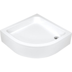 Akrilinis pusapvalis dušo padėklas Deante Plus II, 90 cm, balta, KTU_031B Akrilinis pusapvalis dušo padėklas Deante Plus II, 90 cm, balta, KTU_031B